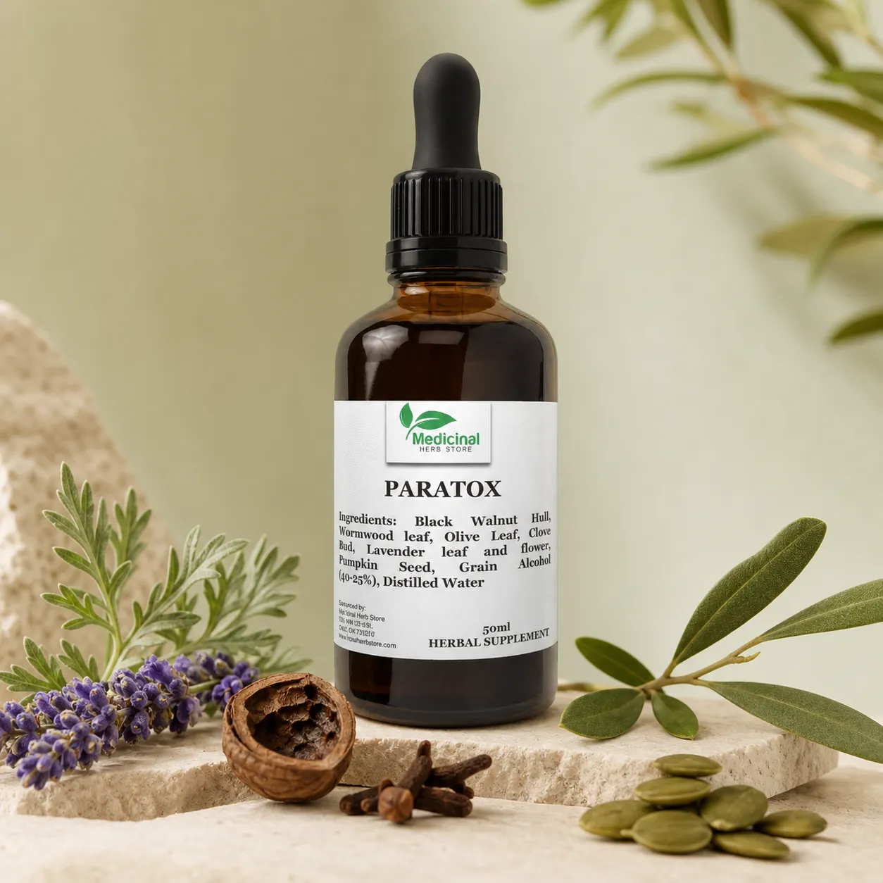 ParaTox herbal supplement bottle